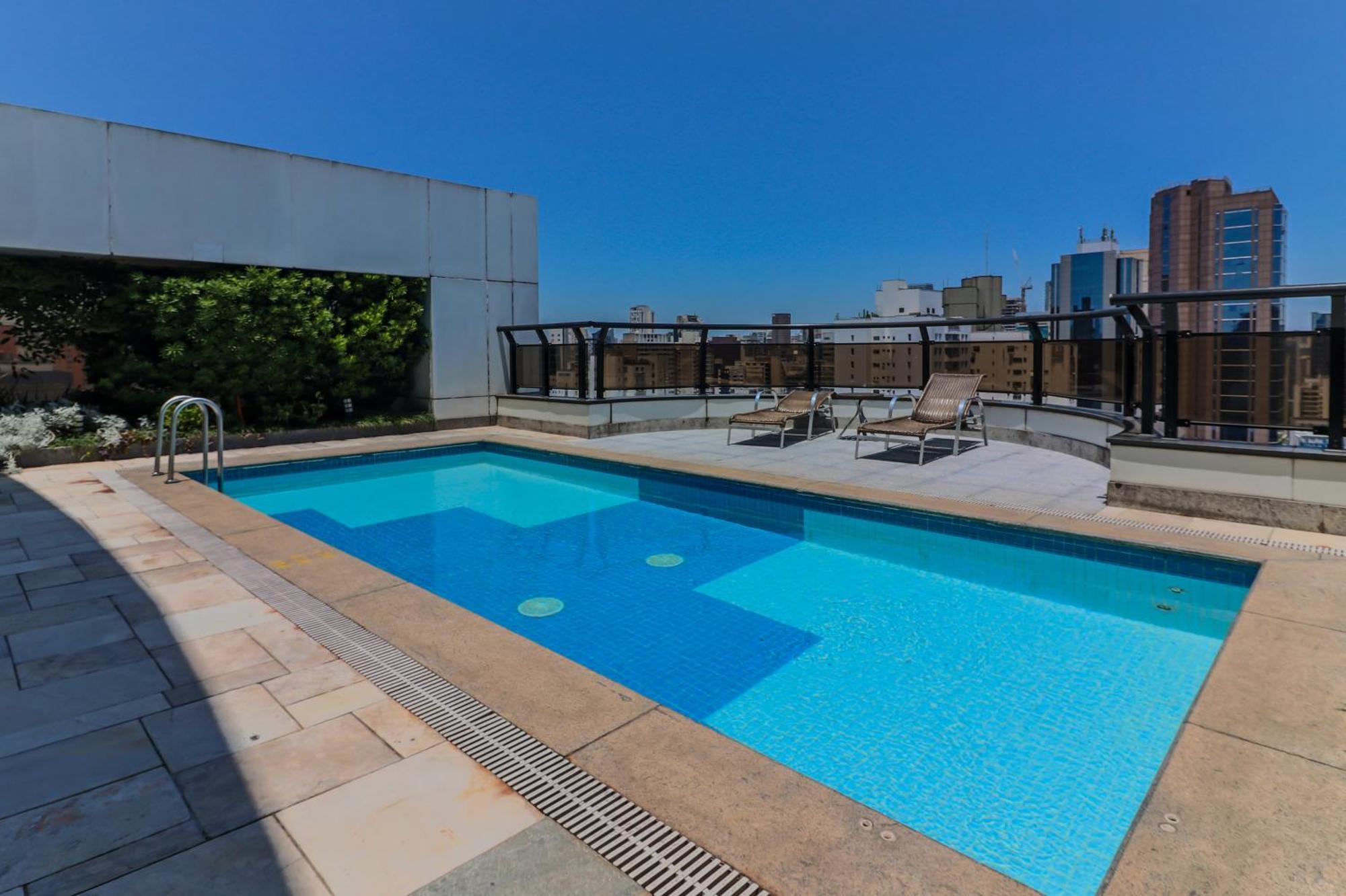 Flat Particular Dentro Do Hotel Executive Transamerica Faria Lima! Сан-Пауло Экстерьер фото
