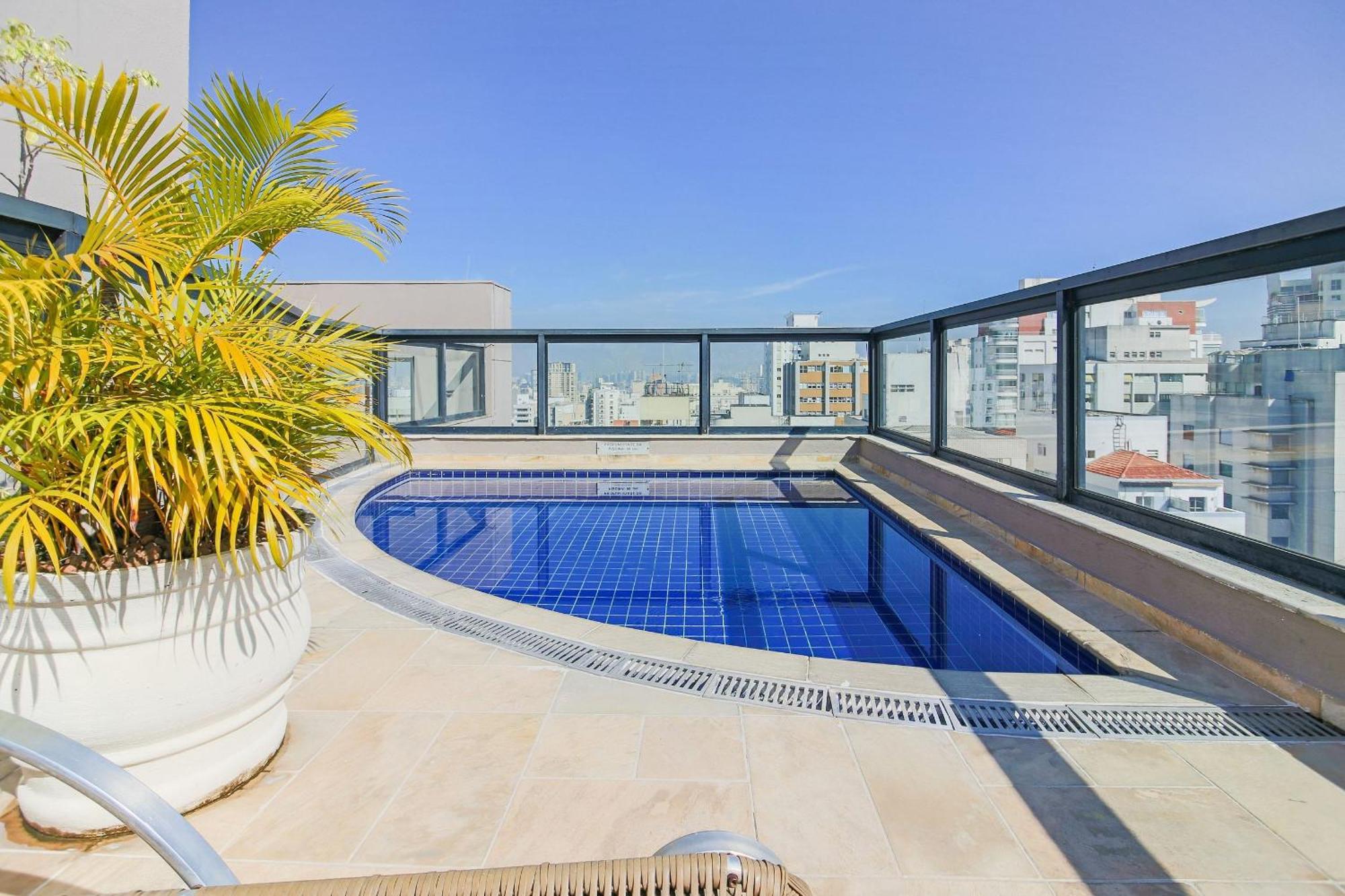 Flat Particular Dentro Do Hotel Executive Transamerica Faria Lima! Сан-Пауло Экстерьер фото